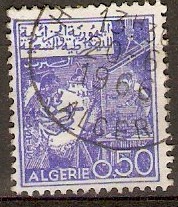 Algeria 1964 50c Blue - Skills series. SG431.